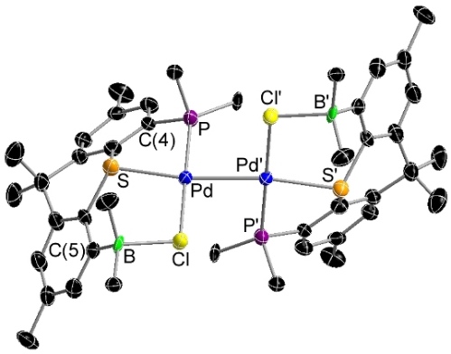 Pd(I) Cl TXPB dimer